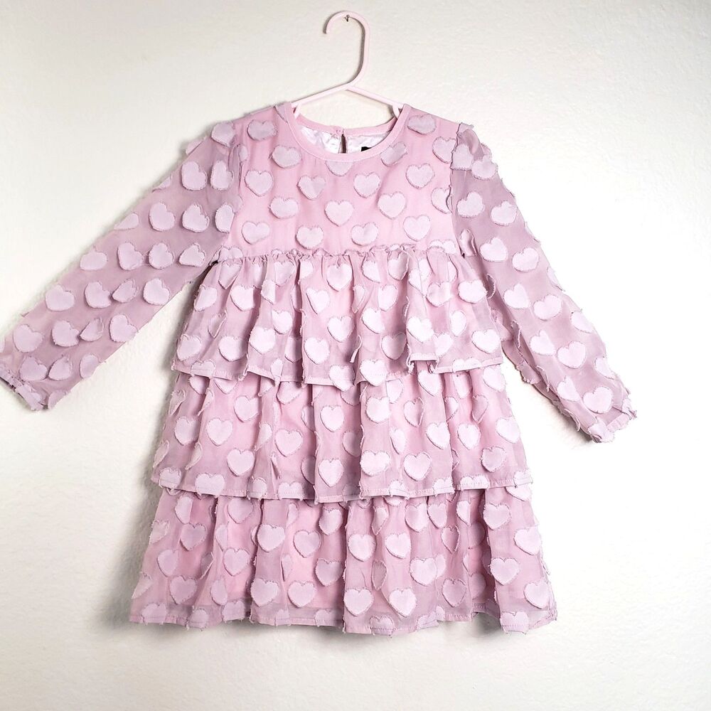 Imoga Pink Juliet Heart Dress Size 4